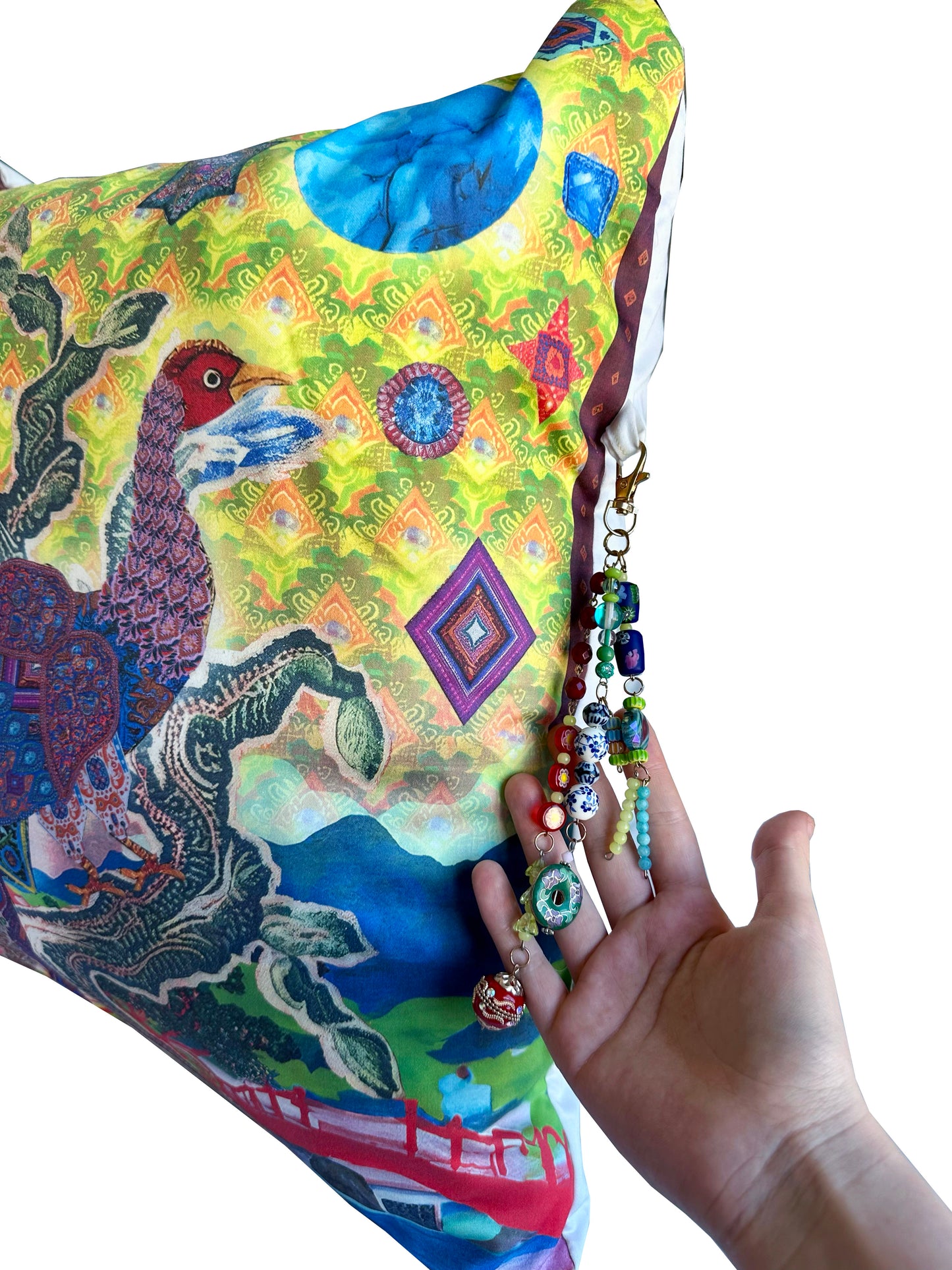 Japanese Garden Pillow Charm