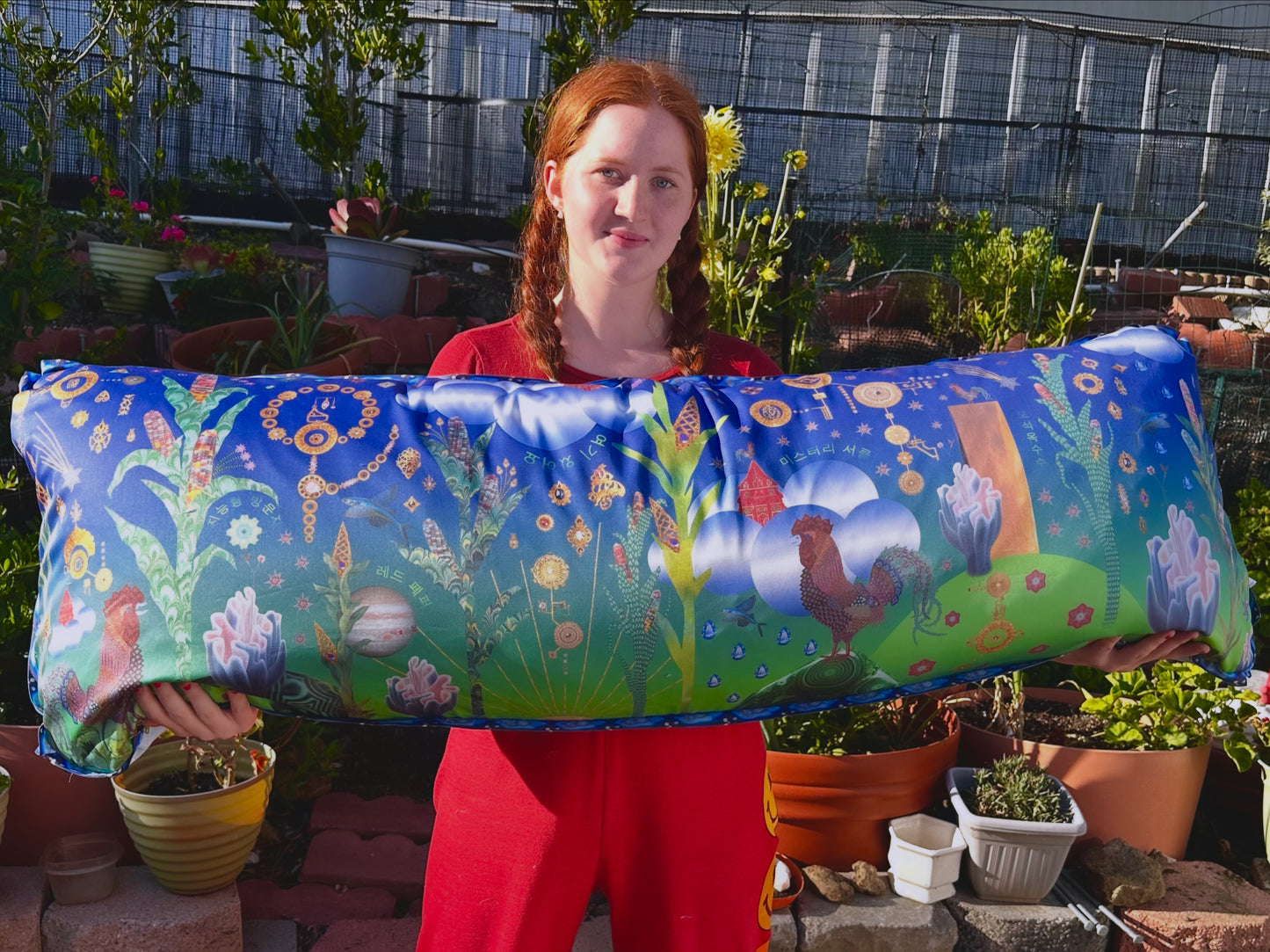 The Crop Circles Jumbo Pep Body Pillow