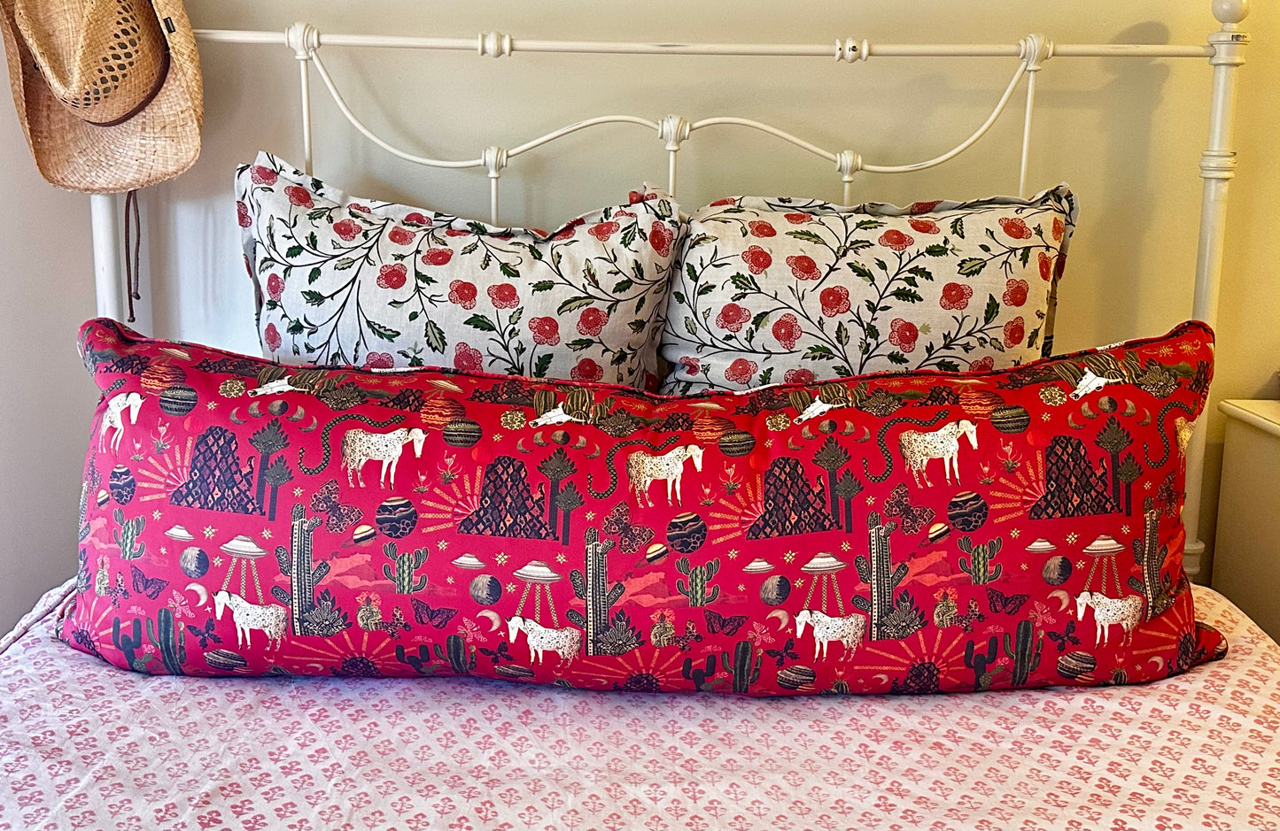 The Red Western Jumbo Body Pillow