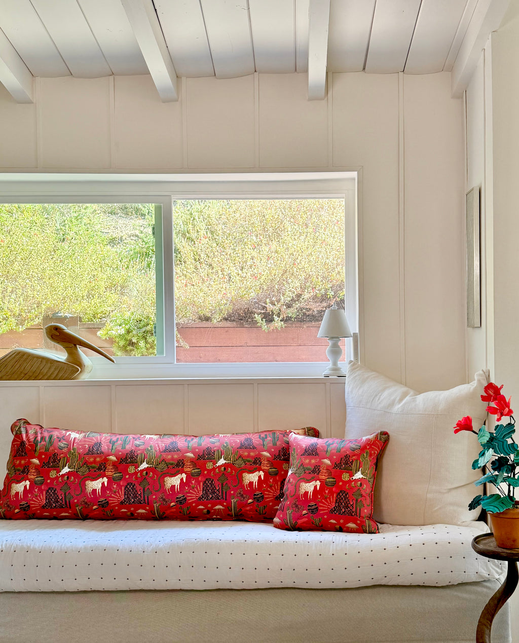 The Red Western Jumbo Body Pillow