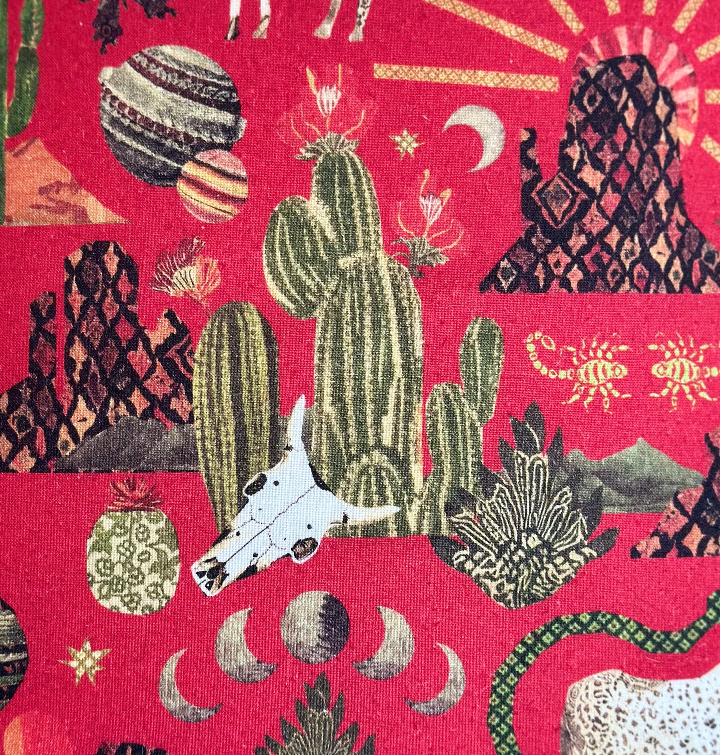 The Western Pillow - Paprika