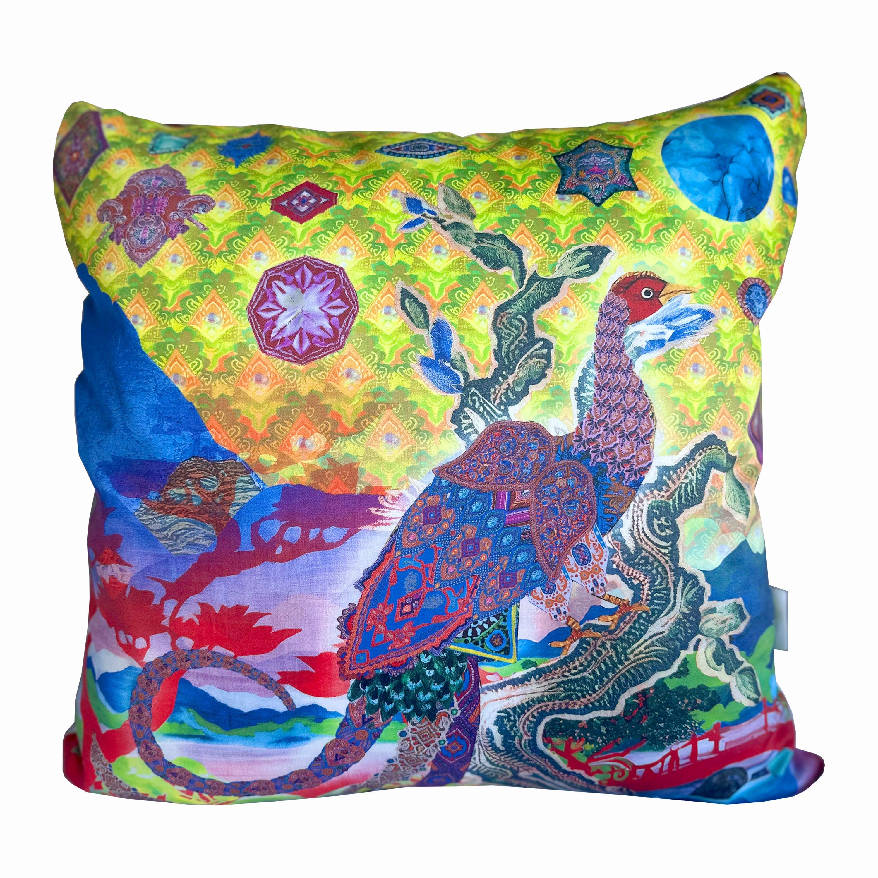 The Japanese Garden Pillow 🪷𓏲๋࣭࣪˖🎐