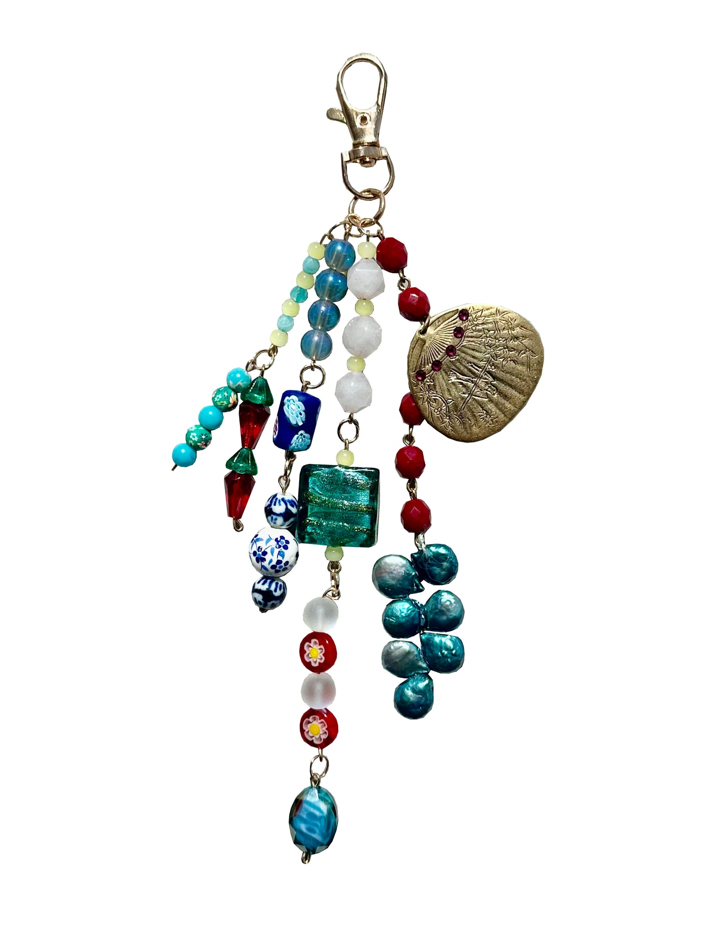 The Japanese Garden Pillow Charm ⊹🚏₊🍃⟡🎐⋆(Extra Gems!)