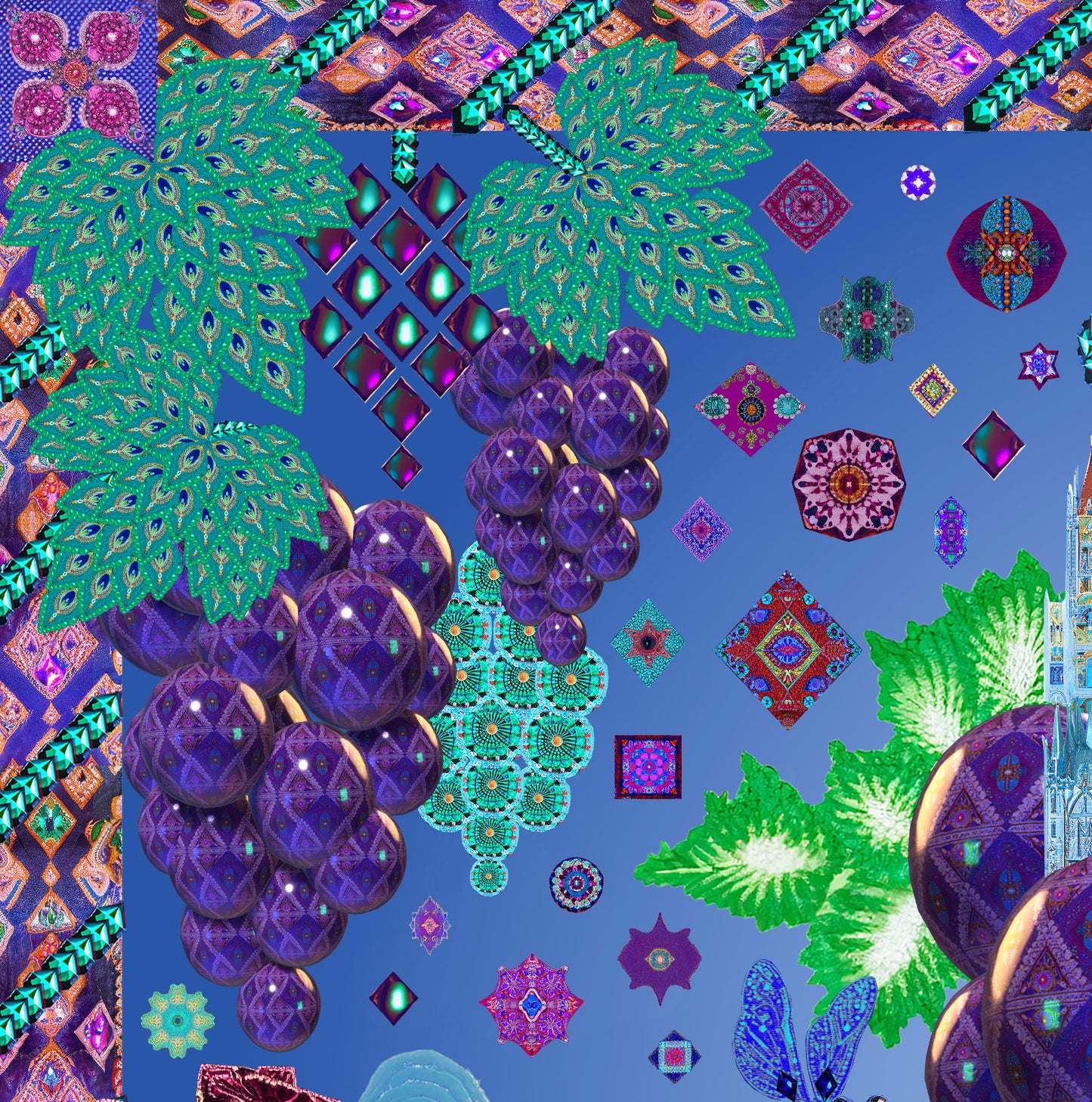 The Great Grape Pillow 18"