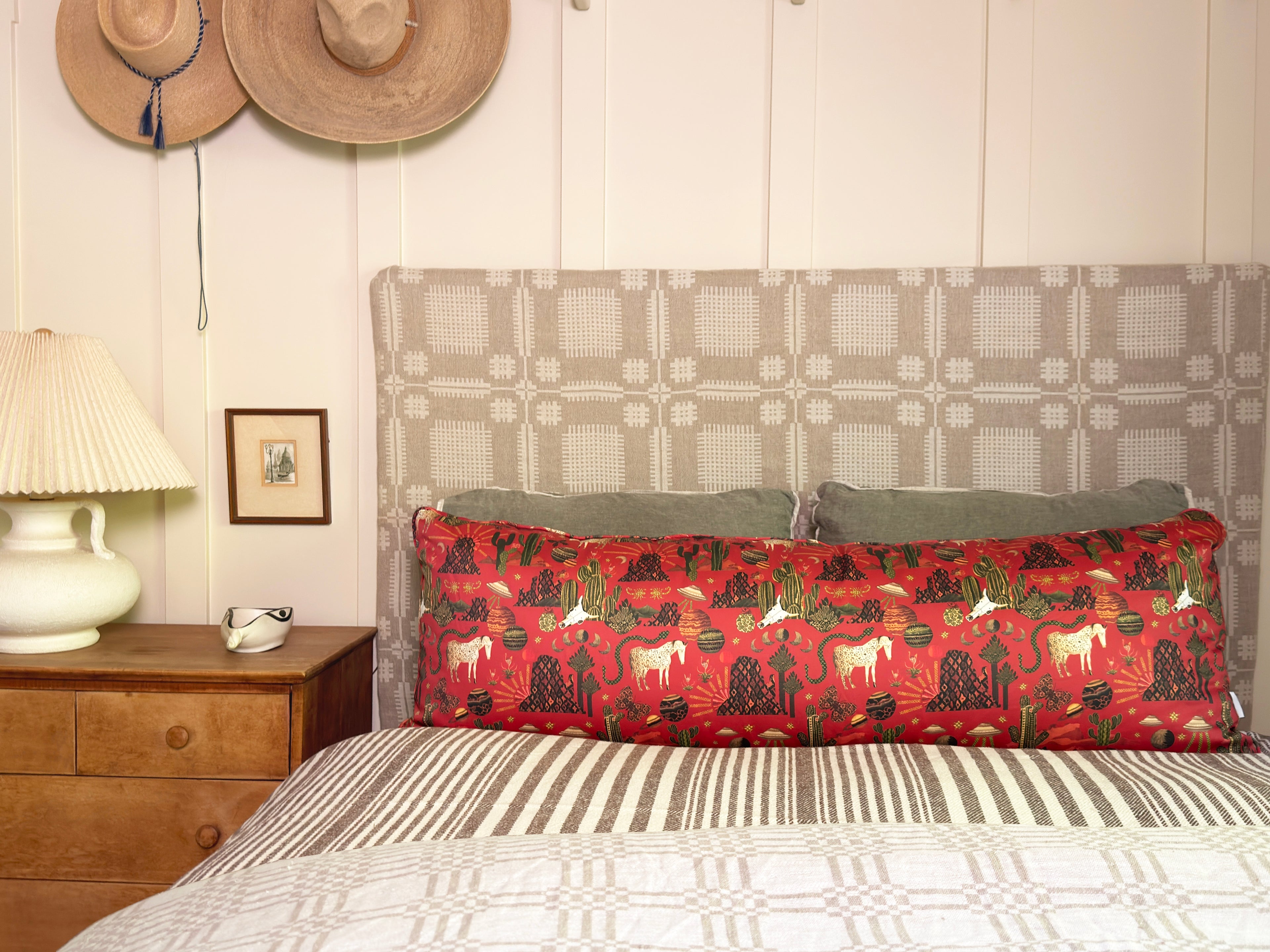 The Red Western Jumbo Body Pillow