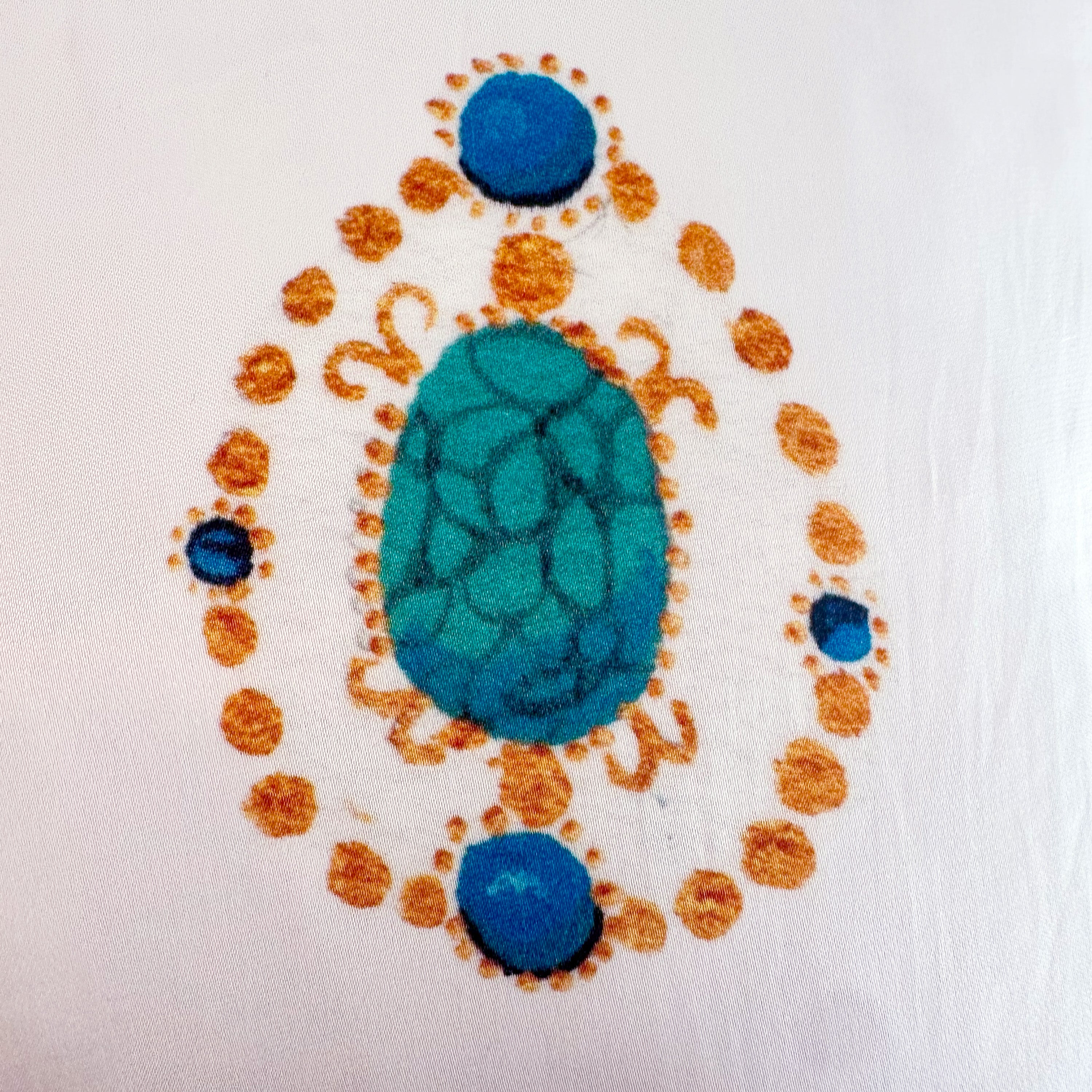 The Turquoise Gem Pillow