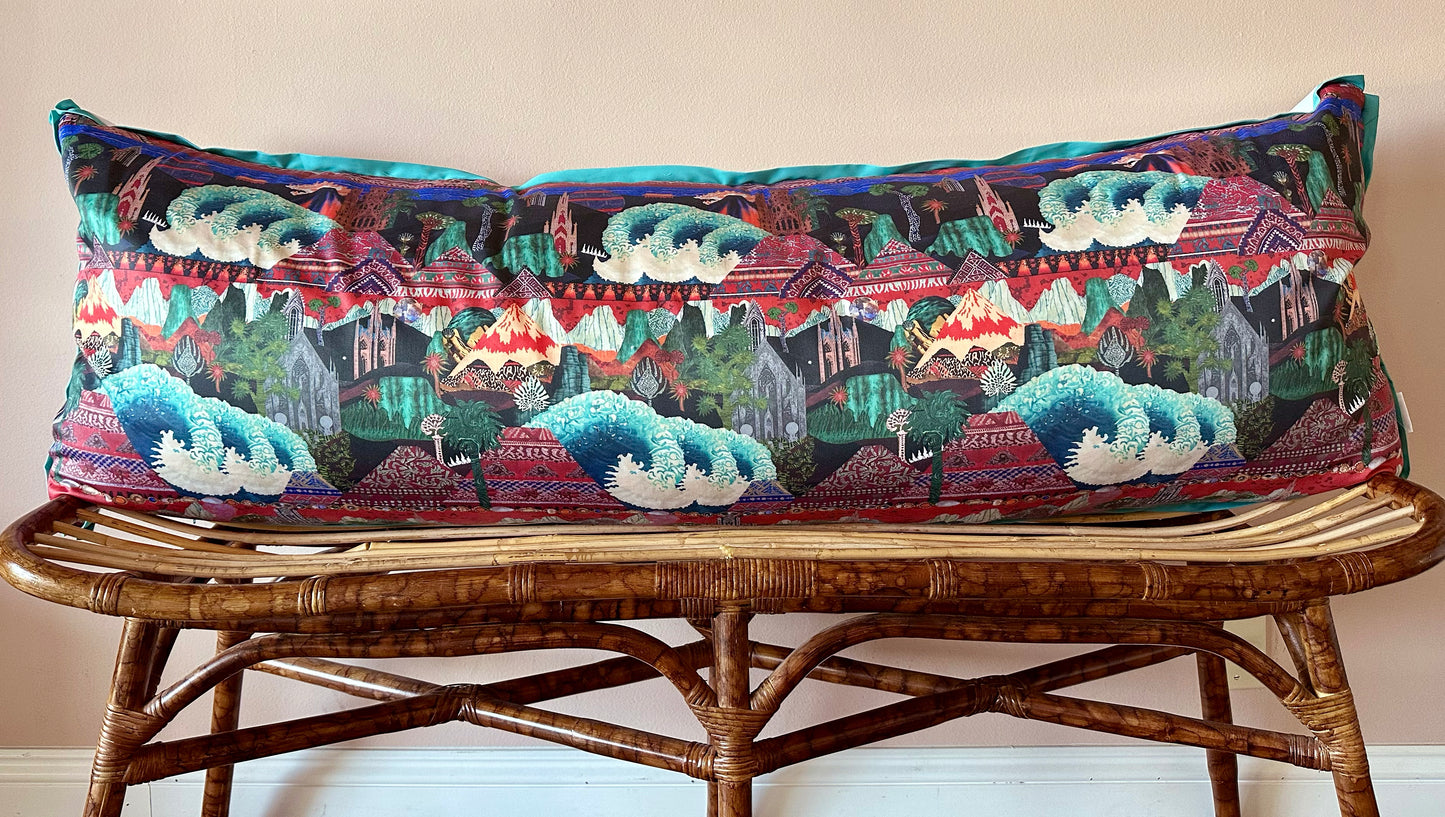 The Volcanic Shores JUMBO Body Pillow