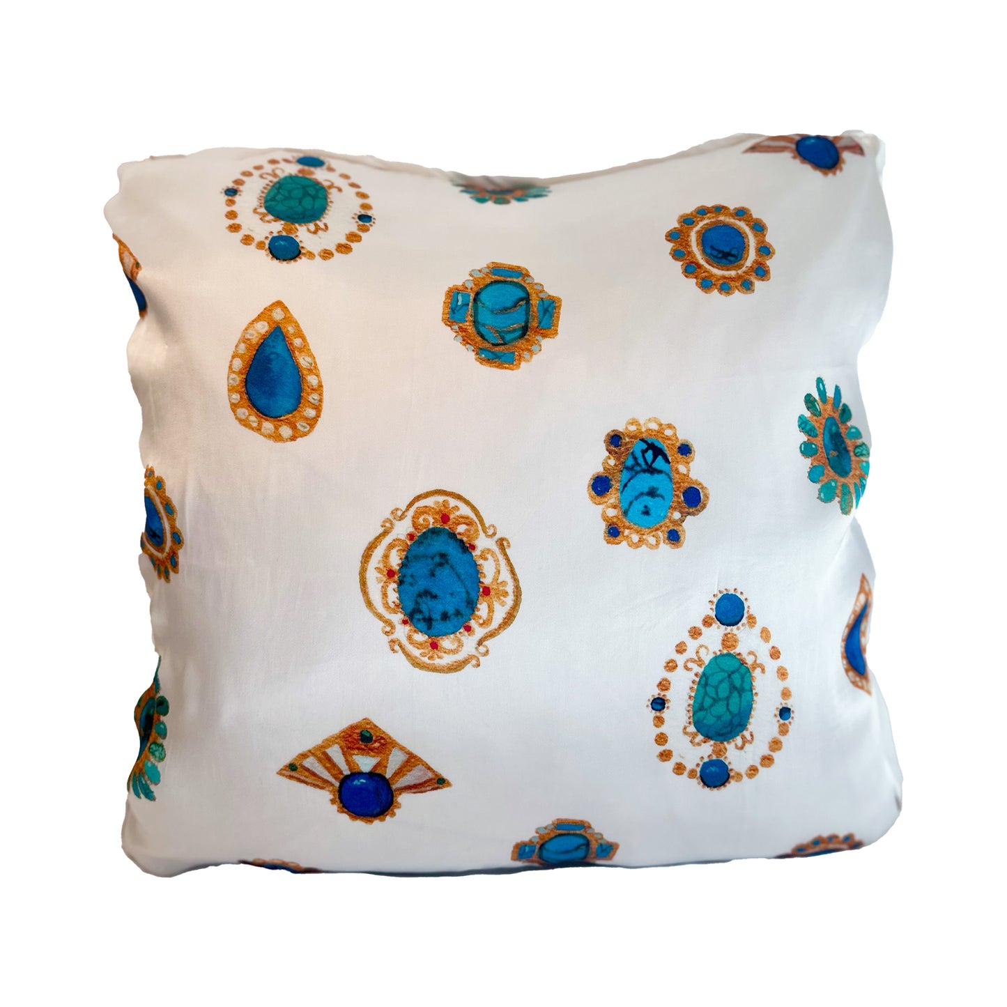 The Turquoise Gem Pillow