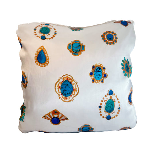 The Turquoise Gem Pillow