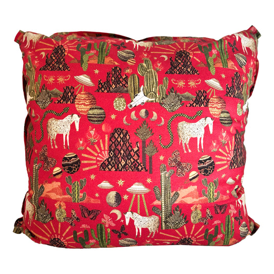 The Western Pillow - Paprika